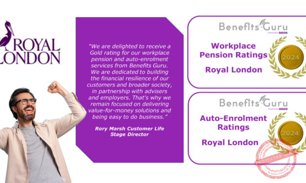Royal London Benefits Guru Workplace Pension Rating 2024